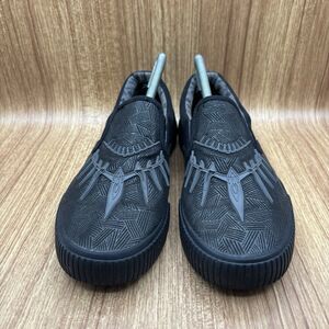 Marvel‎ Black Panther Sneaker Sz 9 Low Top Slip On Casual Athleisure Ground Up
